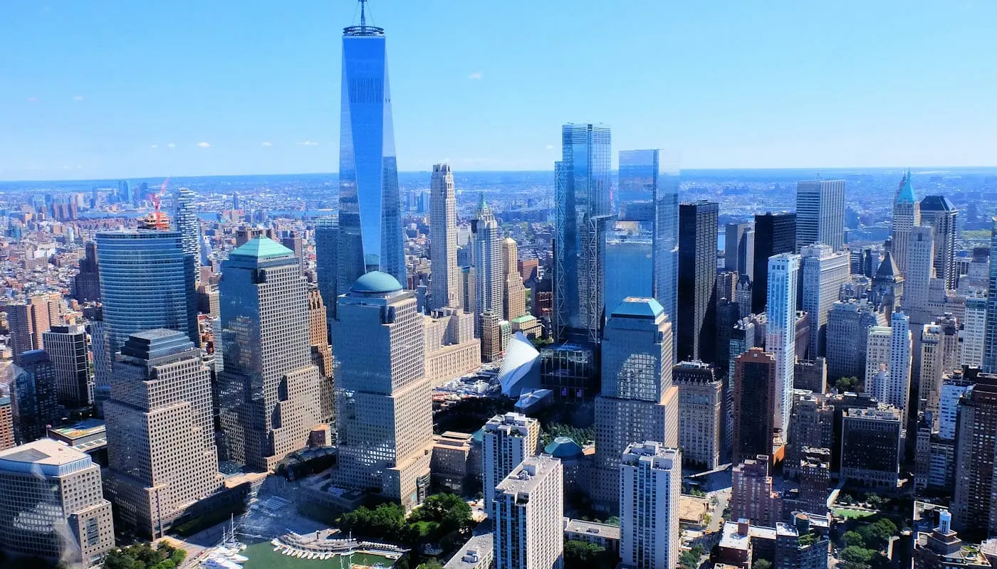 Cosa vedere a Lower Manhattan e nel Financial District - Veduta aerea