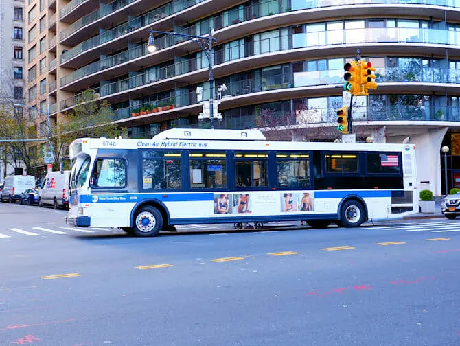 Bus a New York