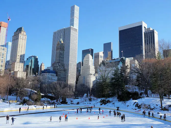 Pattinare a New York - Wollman Rink