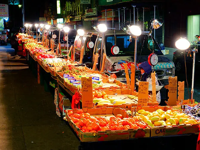 Cosa vedere a Chinatown New York - Mercato