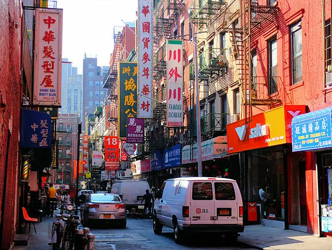 Cosa vedere a Chinatown New York - Tipico Edificio