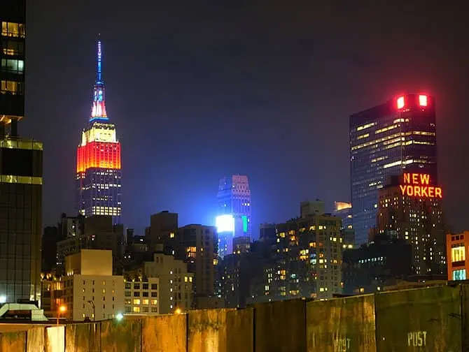 Cosa vedere a Midtown Manhattan - Empire State Building di notte