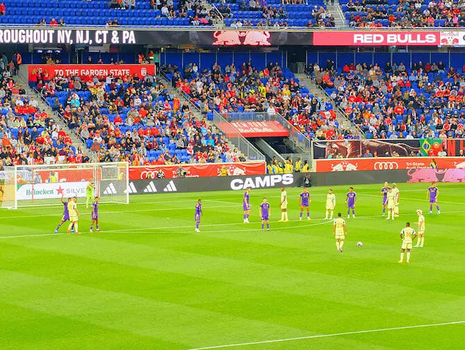 Biglietti dei New York Red Bulls - Campo da calcio