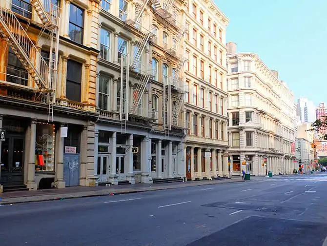 SoHo a New York - Broome Street