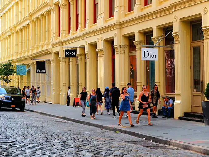 Cosa vedere a SoHo New York - Negozi