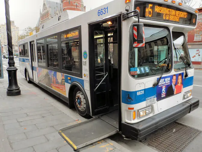 Viaggio per persone con disabilità a New York - Autobus