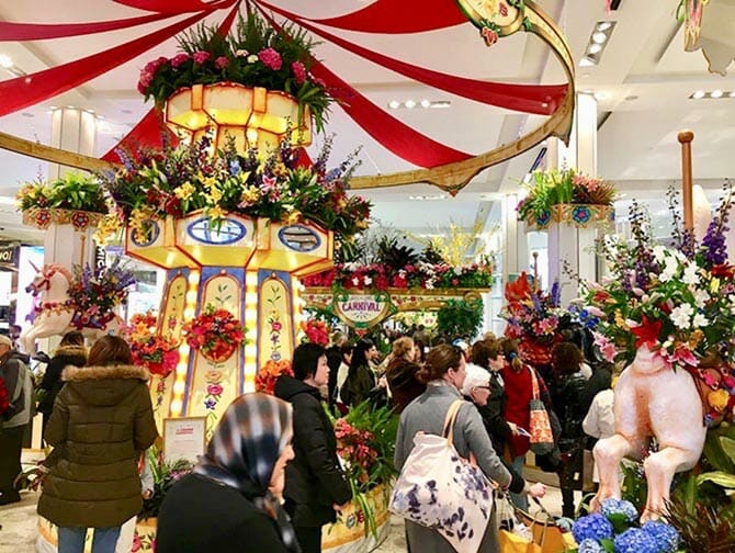 Macy’s a New York - Spettacolo floreale