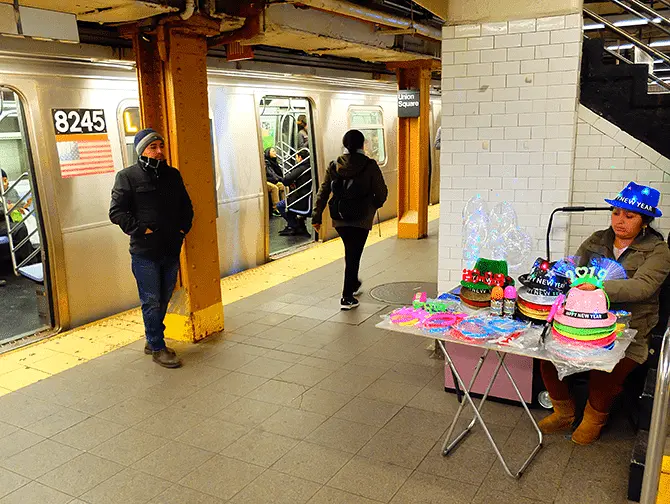 La metro di New York - Stazione della metro
