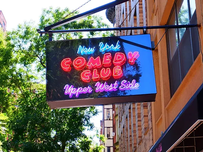 Comedy club a New York