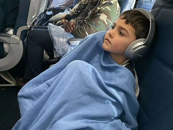 Andare in aereo a New York con i bambini