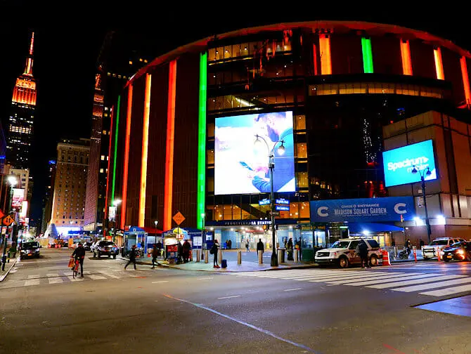 Madison Square Garden a New York - Esterno