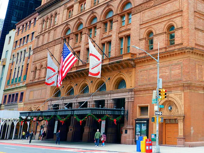 Carnegie Hall a New York