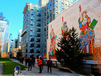 High Line Park a New York - Murales
