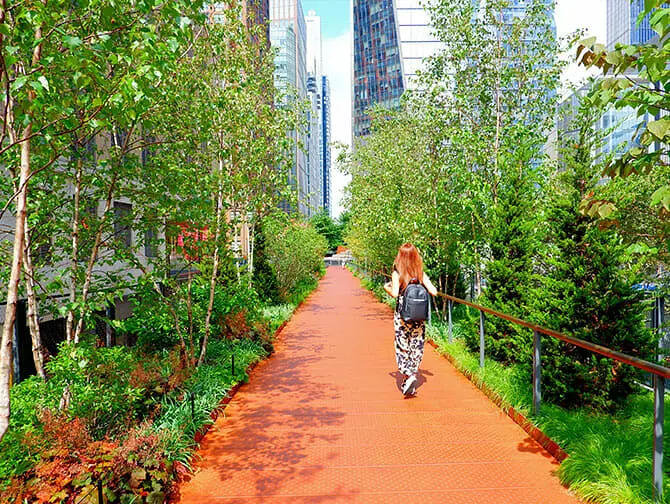 L'High Line a New York - Passeggiata