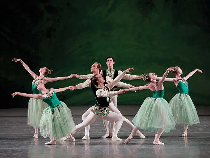 Biglietti per il balletto a New York - Serenade in Green