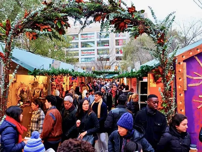Mercati di New York - Mercatino di Natale Union Square