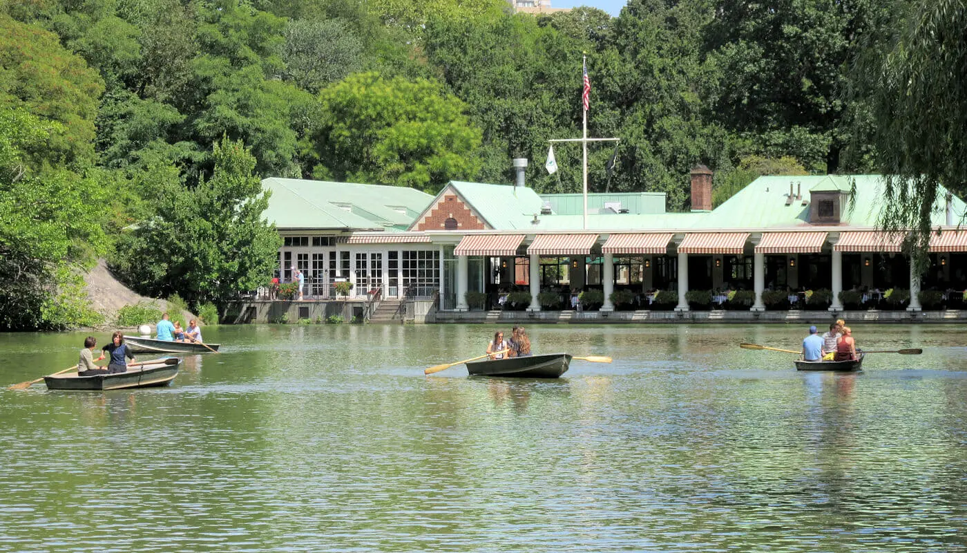 Central Park a New York - Loeb Boathouse