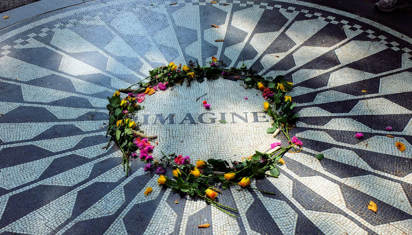 Central Park a New York - Strawberry Fields
