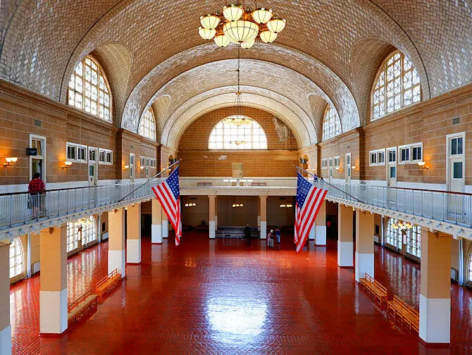 Ellis Island a New York - Registro
