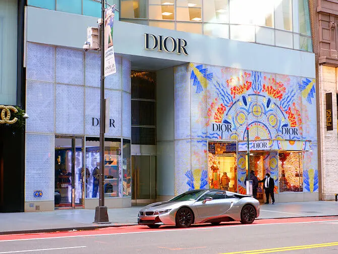 Shopping nell'Upper East Side a NYC - Vetrine