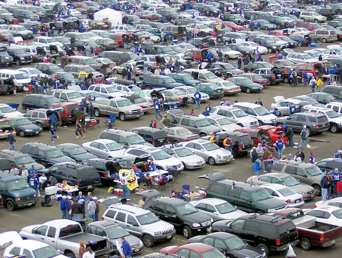 Biglietti dei New York Giants - Parcheggio