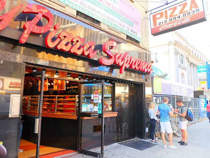 La migliore pizza a New York - NY Pizza Suprema - 413 8th Avenue