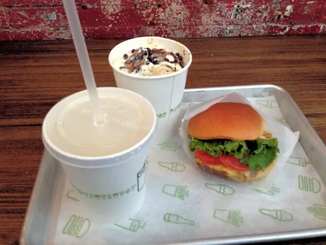 I migliori hamburger a New York - Hamburger da Shake Shack