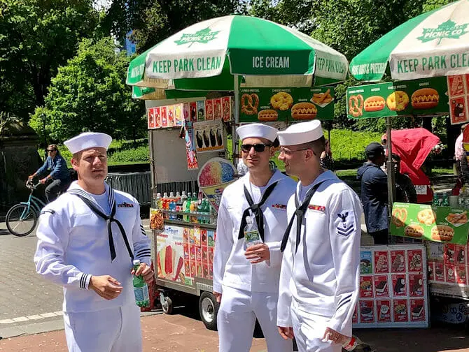 La Fleet Week a New York - Marinai