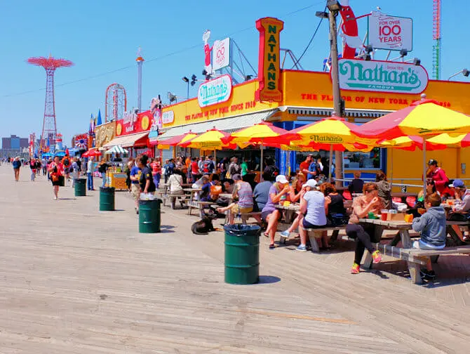 Memorial Day a New York - Lungomare di Coney Island
