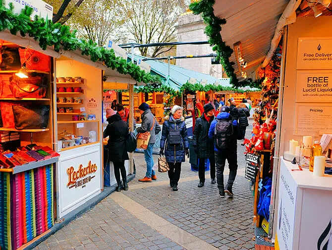 Mercati di New York - Mercatino di Natale di Bryant Park