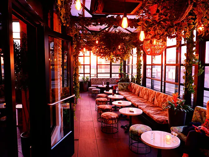 I migliori rooftop bar a New York - Gansevoort Hotel