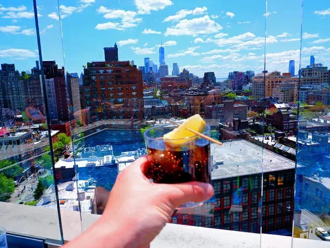 I migliori rooftop bar a New York - Vista dal Gansevoort Hotel