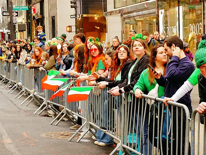 Festa di San Patrizio a New York - Parata di San Patrizio