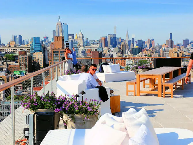 I migliori rooftop bar di New York - The Roof al PUBLIC
