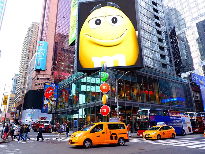 Negozio MM a Times Square