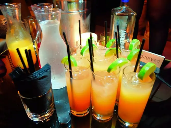 Giro dei nightclub di New York - Drink