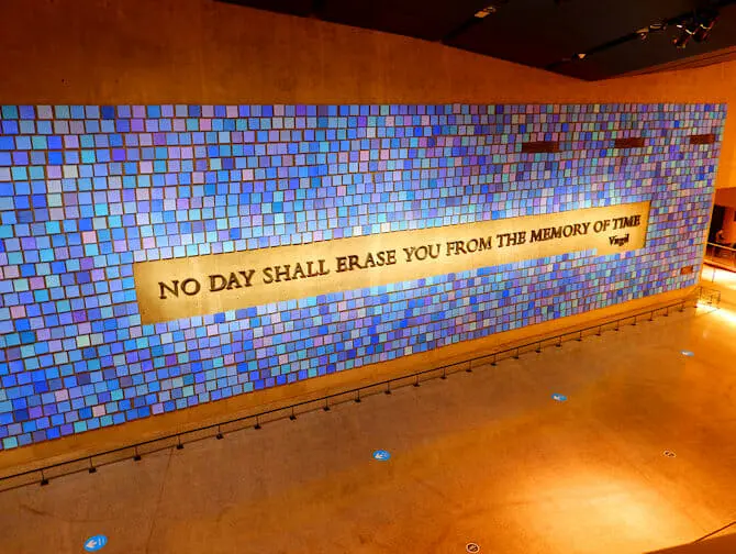 Biglietti per il 9/11 Museum di New York - Memorial Wall