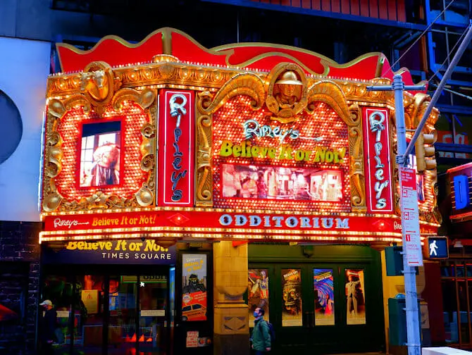 Ripley’s Believe It or Not! a New York - Museo
