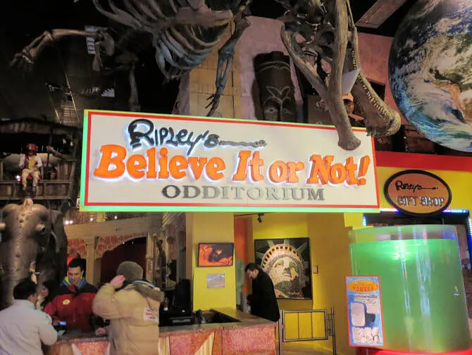 Ripley’s Believe It or Not! a New York