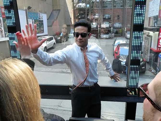 Ospite del The Ride, NY
