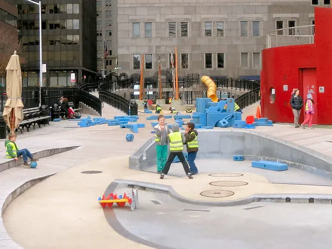 Parchi giochi a New York - Il South Street Seaport Playground