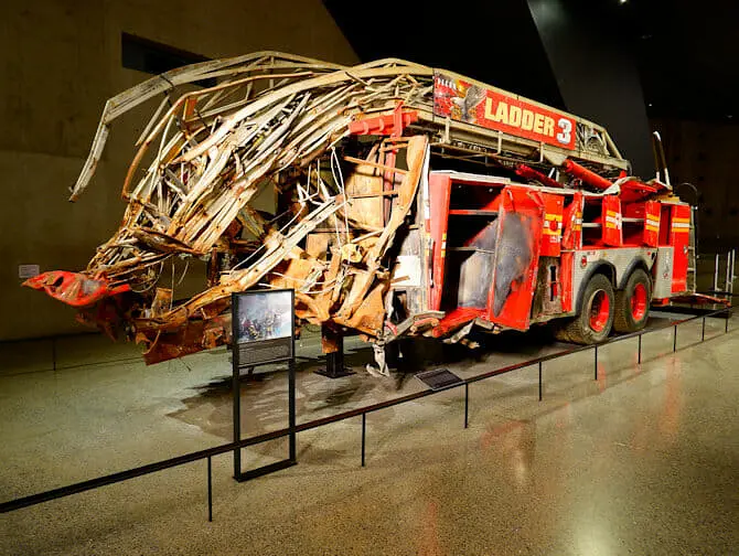 Biglietti per il 9/11 Museum di New York - Camion dei pompieri