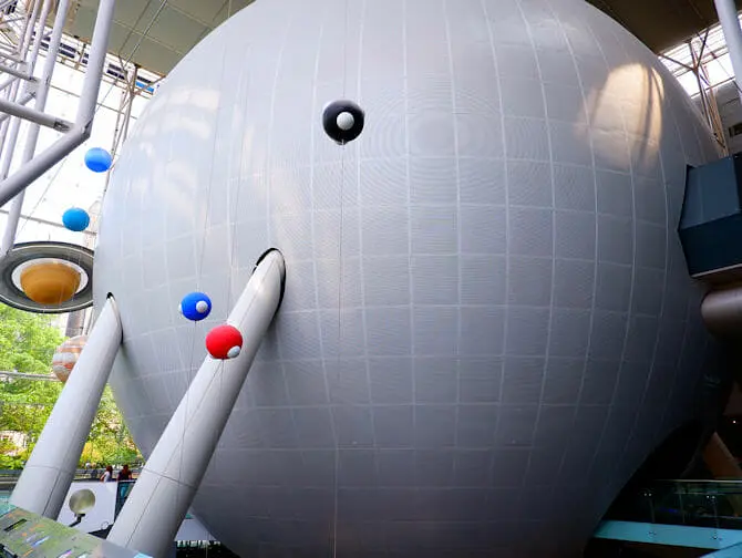 Museo americano di storia naturale a New York - Rose Center for Earth and Space New York