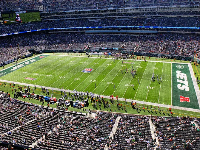 Biglietti dei New York Jets - Partita di football americano