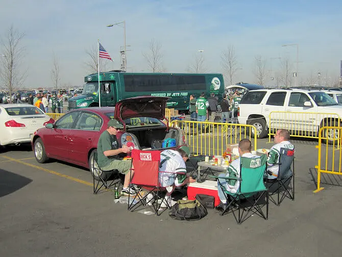 Biglietti dei New York Jets - Barbecue