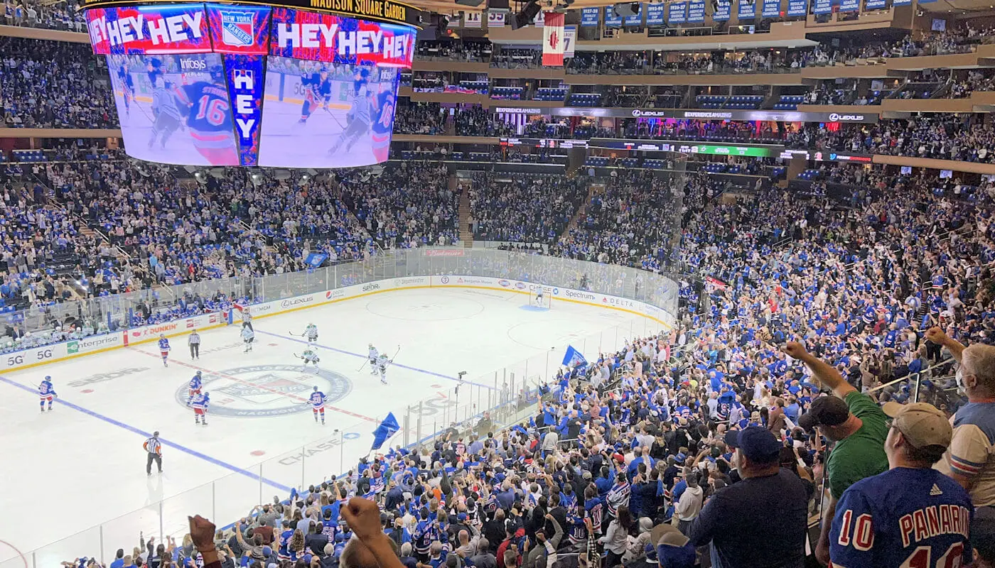 Biglietti dei New York Rangers - Madison Square Garden