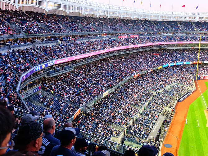 Biglietti dei New York Yankees - Spettatori