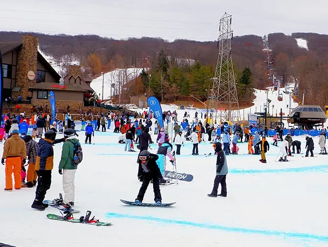 Sciare o fare snowboard a New York per un giorno - Mountain Creek