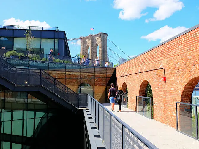 Brooklyn Bridge Park a New York - Tetto Empire Stores