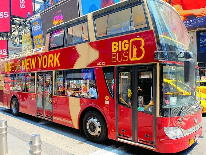Autobus turistico a New York - Big Bus